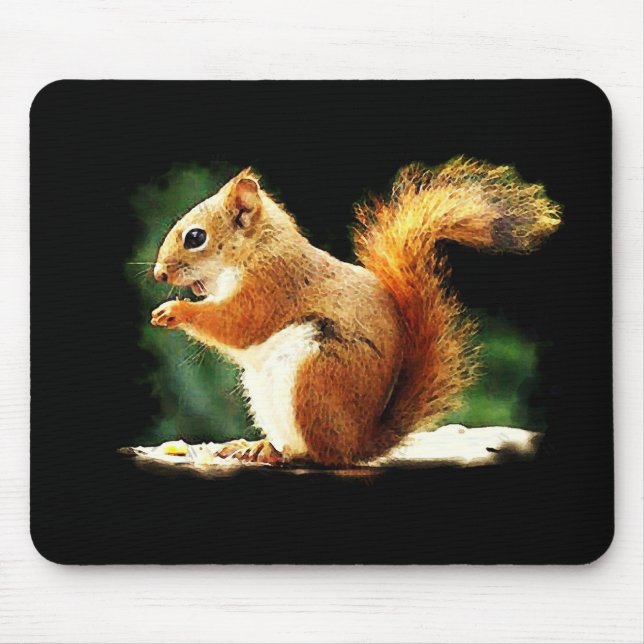 Tapis De Souris Écureuil (Devant)