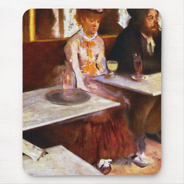 Tapis De Souris Edgar Degas - buveurs d'absinthe (Devant)