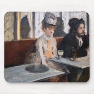 Tapis De Souris Edgar Degas - Dans un café / L'Absinthe