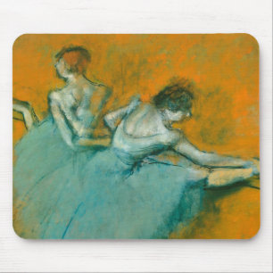 Tapis De Souris Edgar Degas Danseuses à la barre Impression : Art