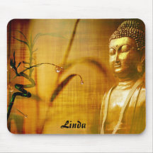 Editable Bouddha and Bamboo