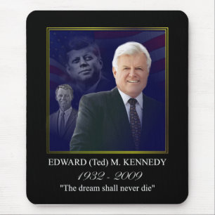 Tapis De Souris Edouard (Ted) Kennedy - dans Memorium