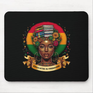 Tapis De Souris Éducation du Mois de l'histoire des Noirs est la L