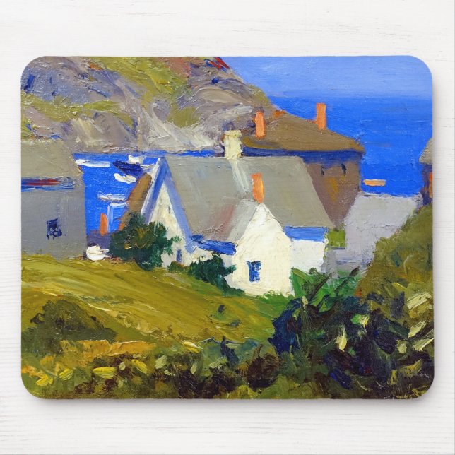 Tapis De Souris Edward Hopper Maisons Monhegan (Devant)