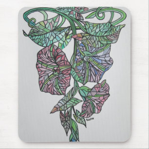 Tapis De Souris Effet de verre tendu Matin Gloire Septembre Naissa