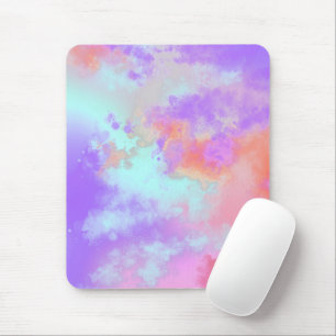 Tapis De Souris Effet Peinture arc-en-ciel