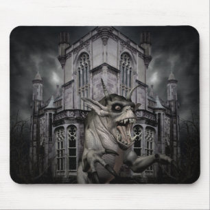 Tapis De Souris Éffrayant démon d'Halloween
