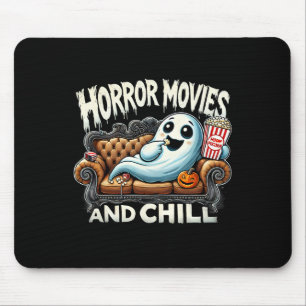 Tapis De Souris Éffrayant Ghost Halloween Horreur Films Et Chill M