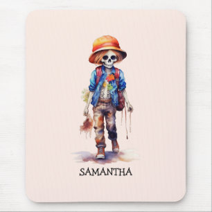 Tapis De Souris Éffrayant, mais joli Zombie Kid - Adorable Macabre