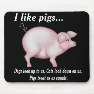 Tapis De Souris Égalité de porc
