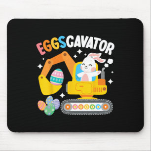 Tapis De Souris Eggscavator Chasse aux oeufs de Pâques Constructio