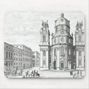 Tapis De Souris Église de Notre Dame, Salzbourg, Autriche, de