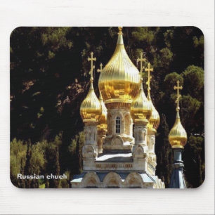 Tapis De Souris Église russe, mousepad