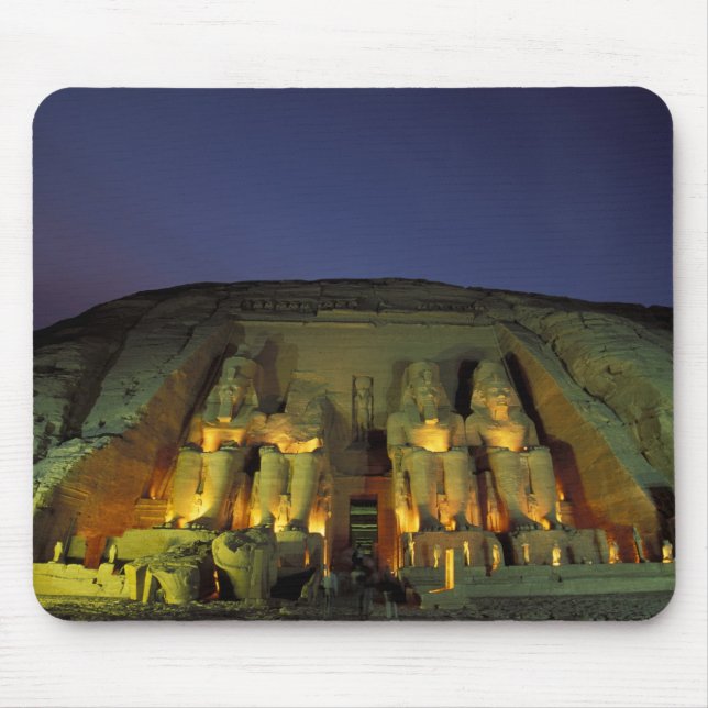Tapis De Souris Égypte, Abu Simbel, Figures colossales de Ramsès (Devant)