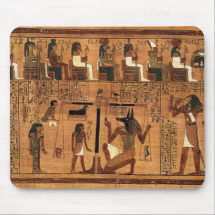 Tapis De Souris Egyptian books of the dead.