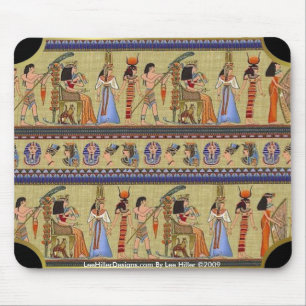 Tapis de souris égyptien II de hiéroglyphes
