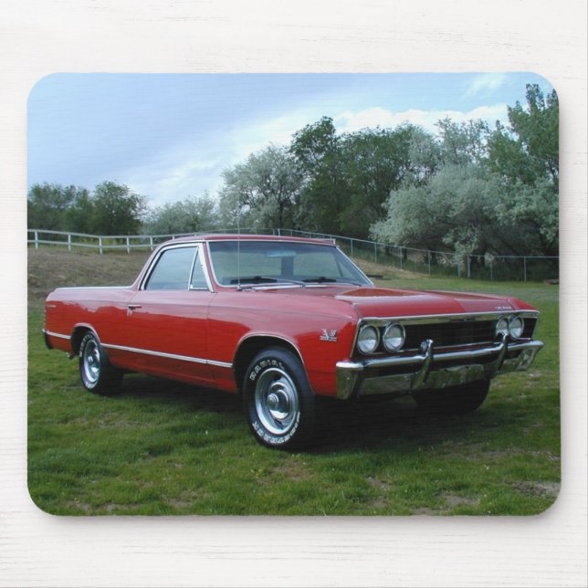 Tapis De Souris EL 1967 de Chevrolet Chevelle Camino (Devant)