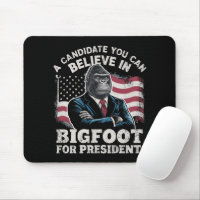 Élection 2024 Vote Drôle Sasquatch USA