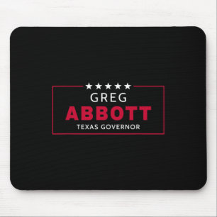 Tapis De Souris Élection Greg Abbott Gouverneur du Texas Républica
