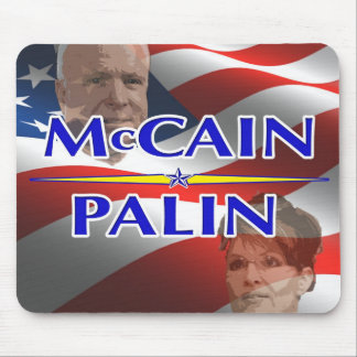 Tapis De Souris Élection présidentielle Mousepad de McCain Palin