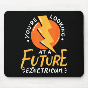 Tapis De Souris Électricien drôle futur ingénieur électricien
