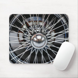 Tapis De Souris Élégance Chrome Spoke