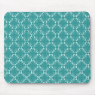 Tapis De Souris Élégance de la ville haute Mousepad de turquoise