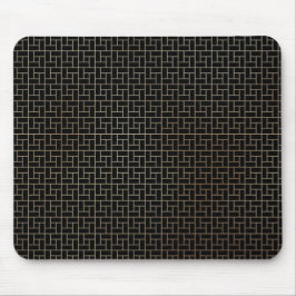 Tapis De Souris Élégant Abstrait de panier d'or Motif
