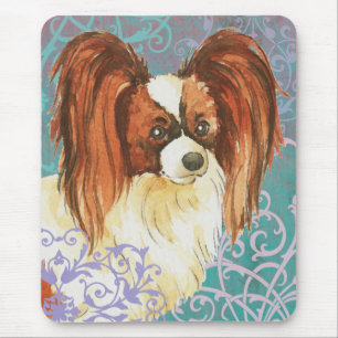 Tapis De Souris Élégant Papillon