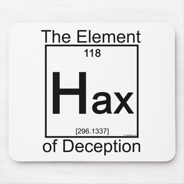 Tapis De Souris Élément HAX (Devant)
