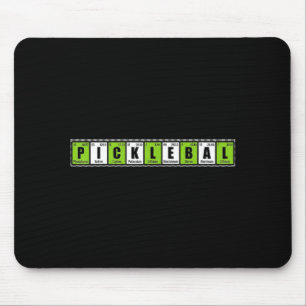 Tapis De Souris Éléments essentiels de pickleball cool drôle mème 