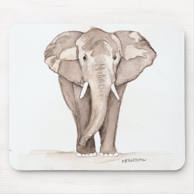 tapis de souris éléphant (Devant)