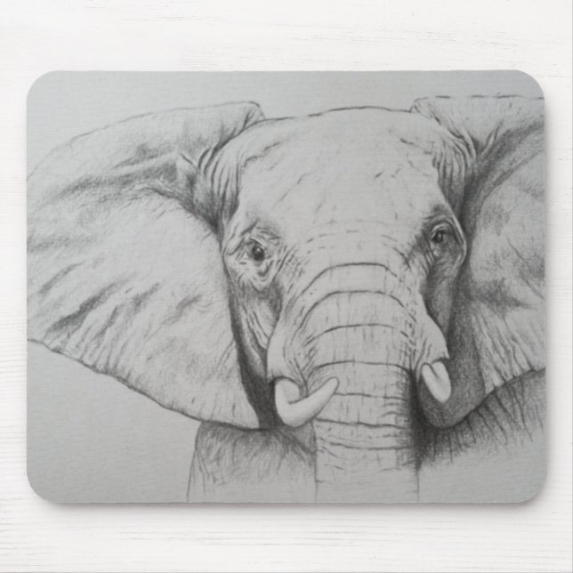 Tapis De Souris Éléphant 2011 (Devant)