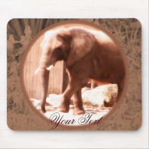 Tapis De Souris Éléphant africain Mousepad