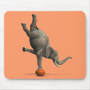 Tapis De Souris Eléphant artistique