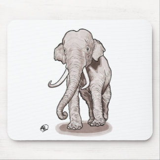 Tapis De Souris Éléphant de liberté