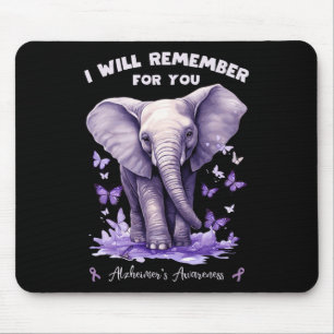 Tapis De Souris Éléphant que je me souviendrai pour vous Heimerhei