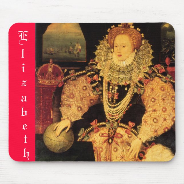 Tapis De Souris Elizabeth I Mousepad (Devant)