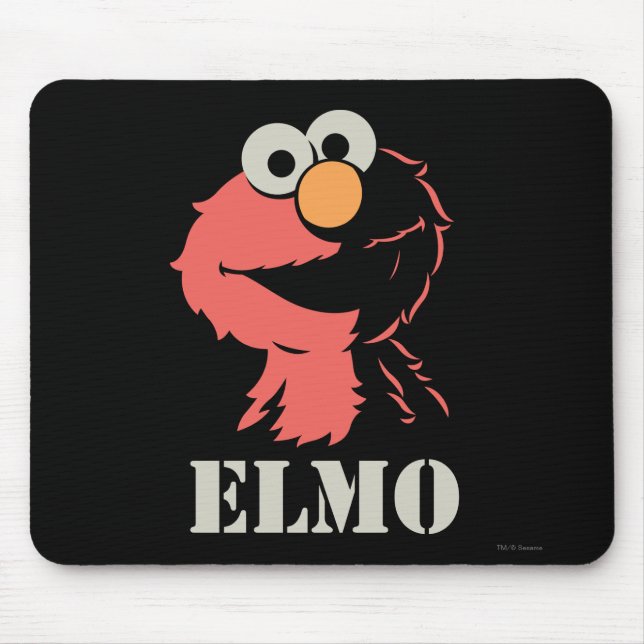 Tapis De Souris Elmo Half (Devant)