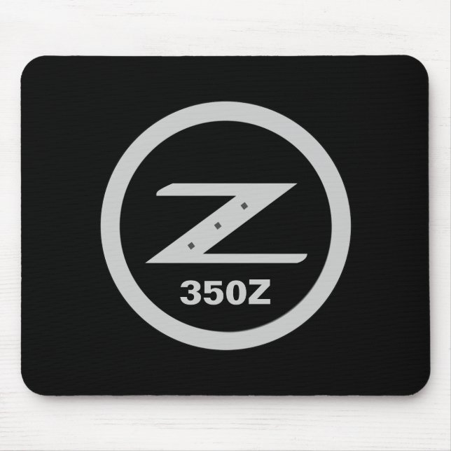 Tapis De Souris Emblème de la carte souris 350Z (Devant)