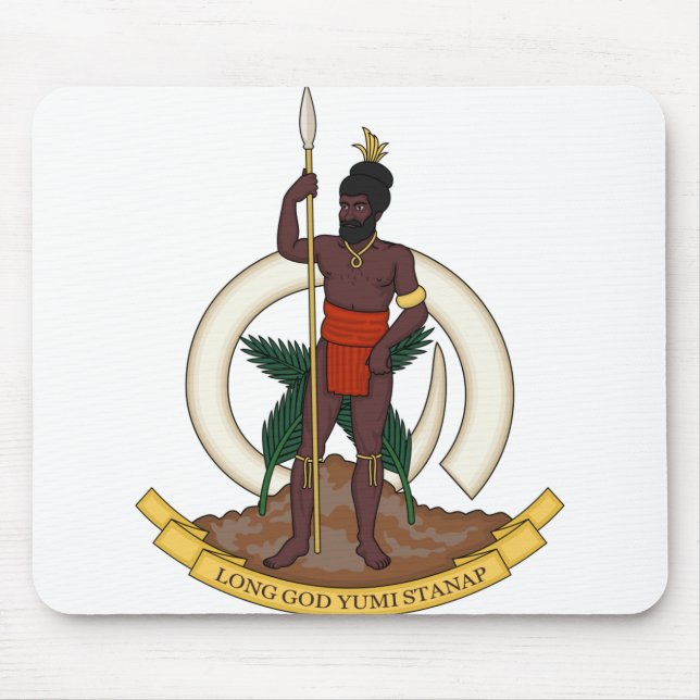 Tapis De Souris emblème du vanuatu (Devant)