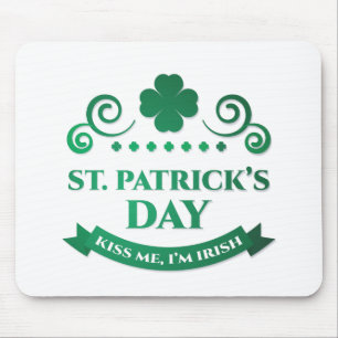 Tapis De Souris embrasse-moi je suis irish