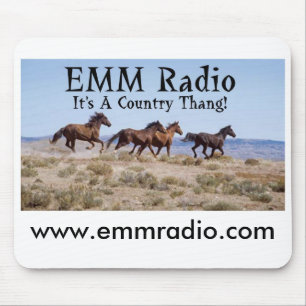 Tapis De Souris EMM Mousepad par radio
