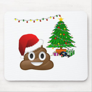 Tapis De Souris emoji de noël
