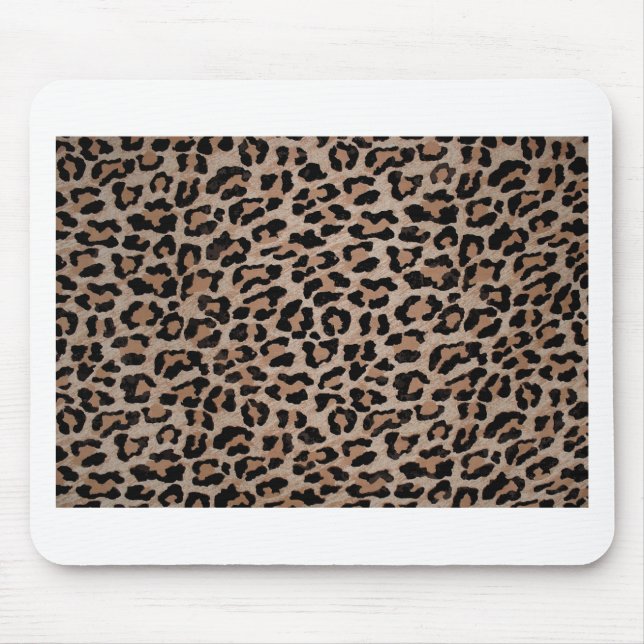 Tapis De Souris empreinte de léopard cheetah (Devant)