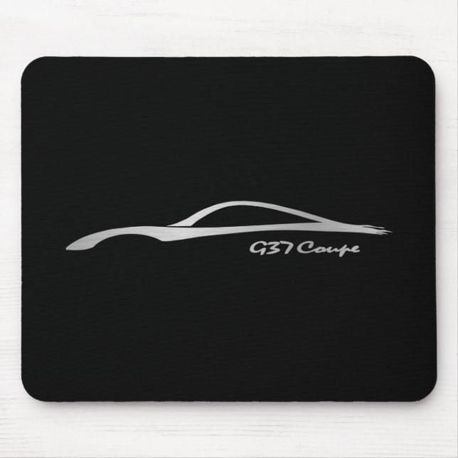 Tapis de souris en aluminium de logo balayé par (Devant)