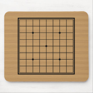Tapis De Souris En bois vont le conseil 9x9 encadré