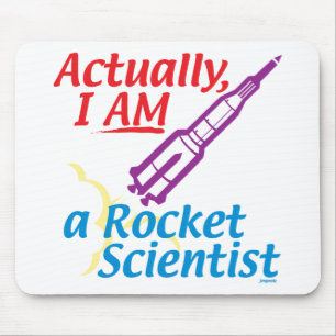 Tapis De Souris En fait, JE SUIS un scientifique de Rocket