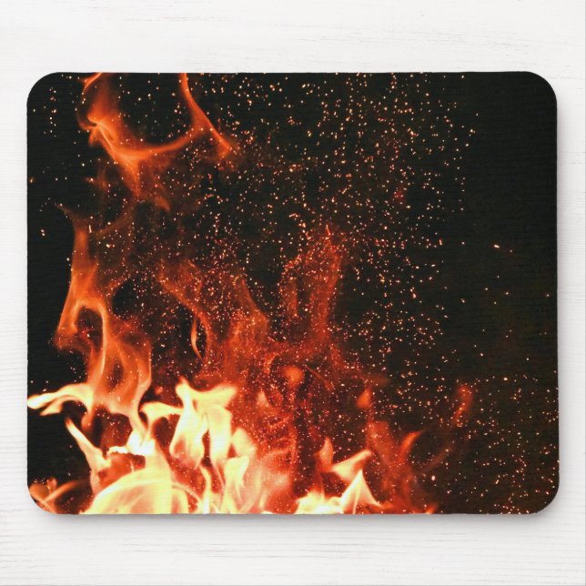 Tapis De Souris En feu (Devant)