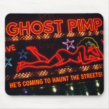 Tapis de souris en gel Ghost Pimp
